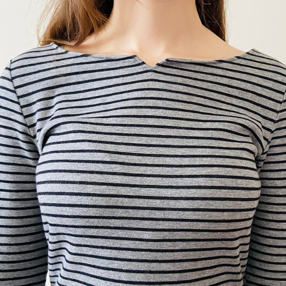 Fit n Flare Striped Dress - Picture 4 of 10